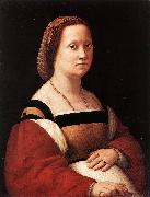 RAFFAELLO Sanzio Portrait of a Woman (La Donna Gravida) drty oil painting reproduction